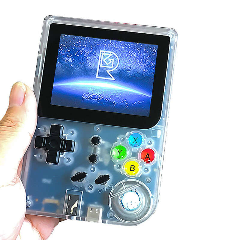 RetroGame RG300 2.8inch IPS Screen Handheld Game Console Built-in 16G Memory Mini Open-source Gaming