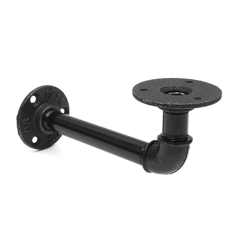 Wall Bracket Shelf Rack Retro Diaphragm Support Bracket For Bookshelf