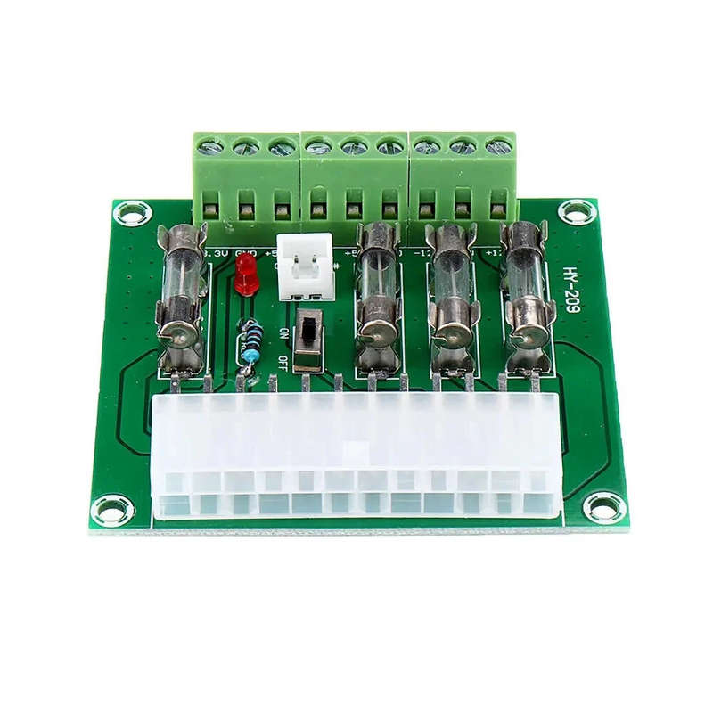 Desktop ATX Power Adapter Computer ATX Power Supply Board Transfer Outlet Wiring Adapter Extension M