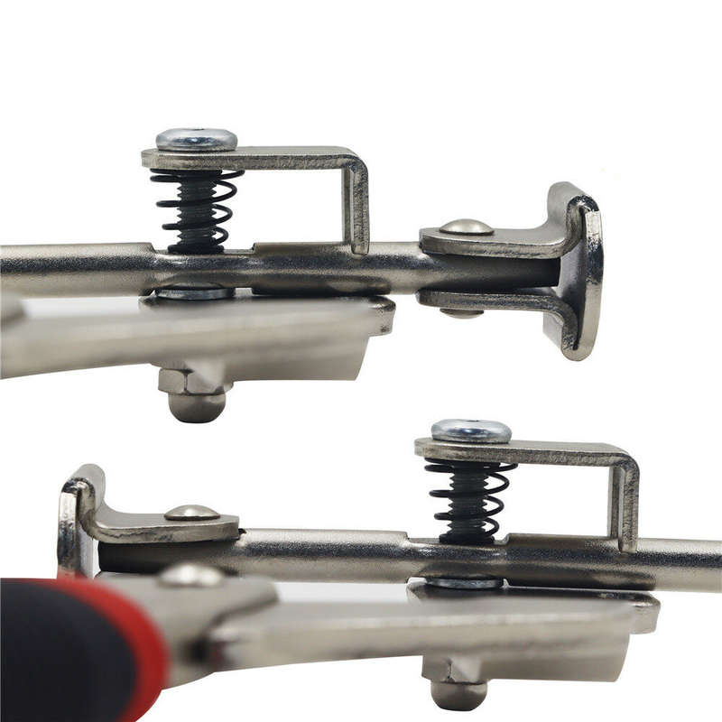 12 inch 2 in 1 Metal Face Clamp Pocket Hole Clamp Pliers Adjustable 90 Degree Right Angle Clamp Heav