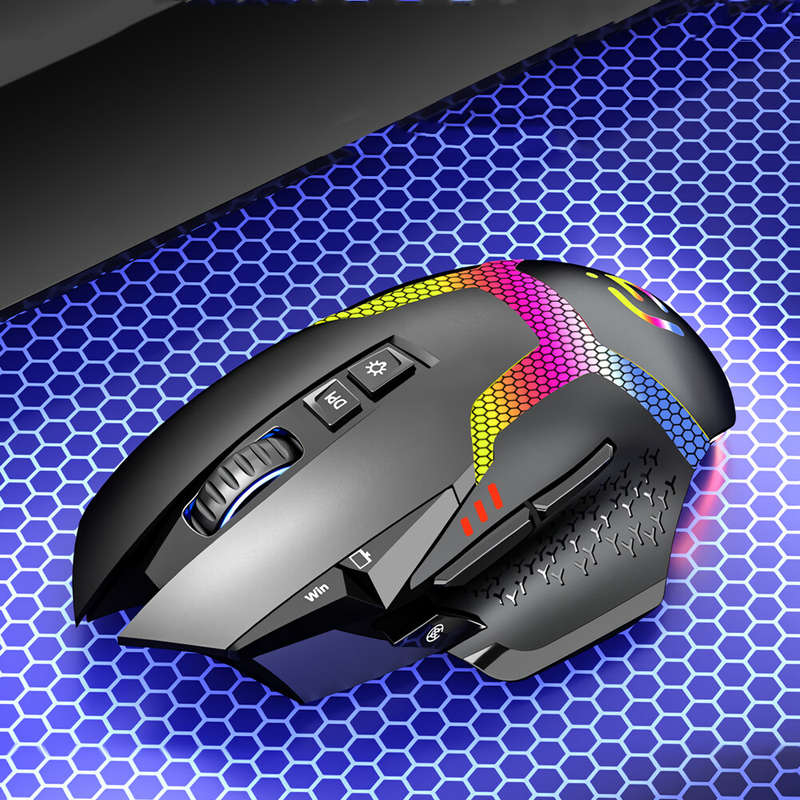 OGORUS Wired Gaming Mouse RGB USB Wired12800 DPI Programmable Gaming Mouse for gamer Mice laptop PC