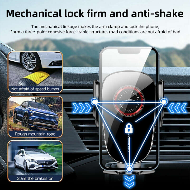Adjustable Car Air Vent Phone Mount Mobile Phone Holder Car Special Holder Air Outlet Bottom Bracket