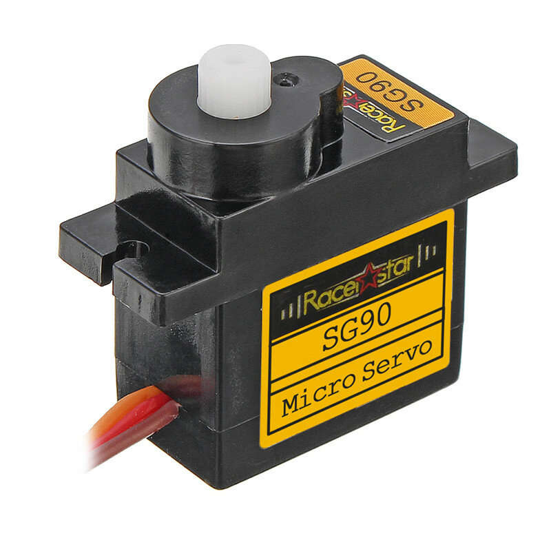5PCS Racerstar SG90 9g Micro Plastic Gear Analog Servo For RC Helicopter Airplane Robot