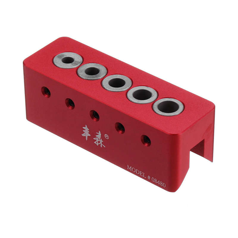 Drillpro 08480 6/7/8/9/10mm 90 Drill Straight Angle Guide Bit Doweling Jig Woodworking Tool