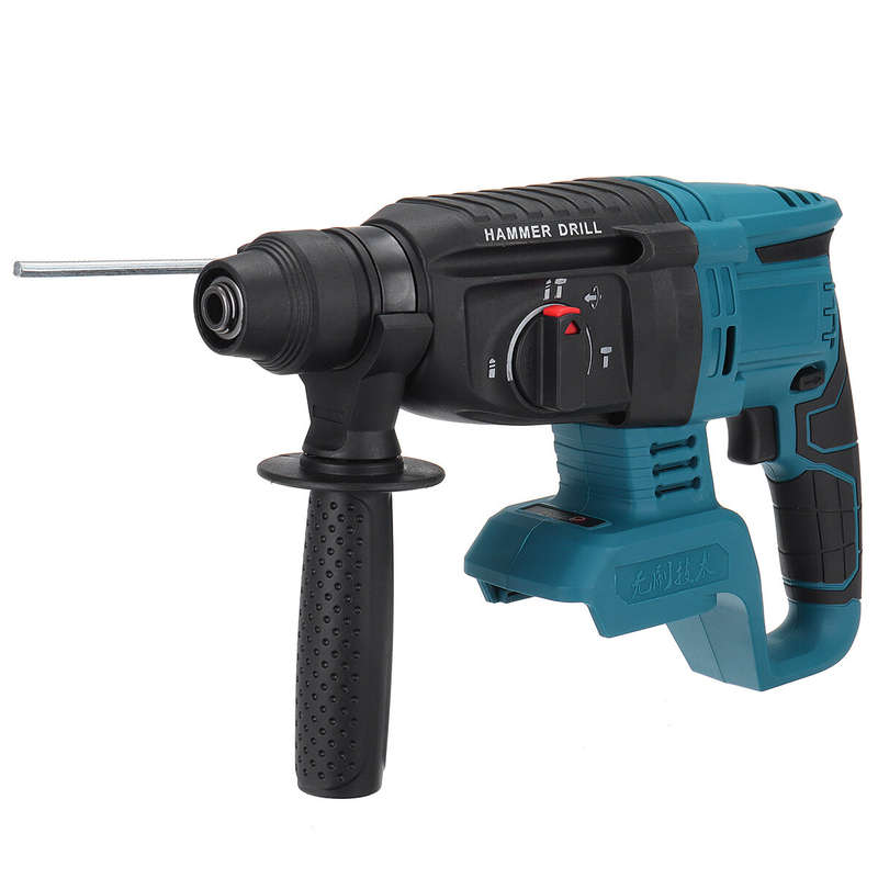 Electric Cordless Demolition Jack Hammer Impact Drill Concrete Breakers Punch Kit