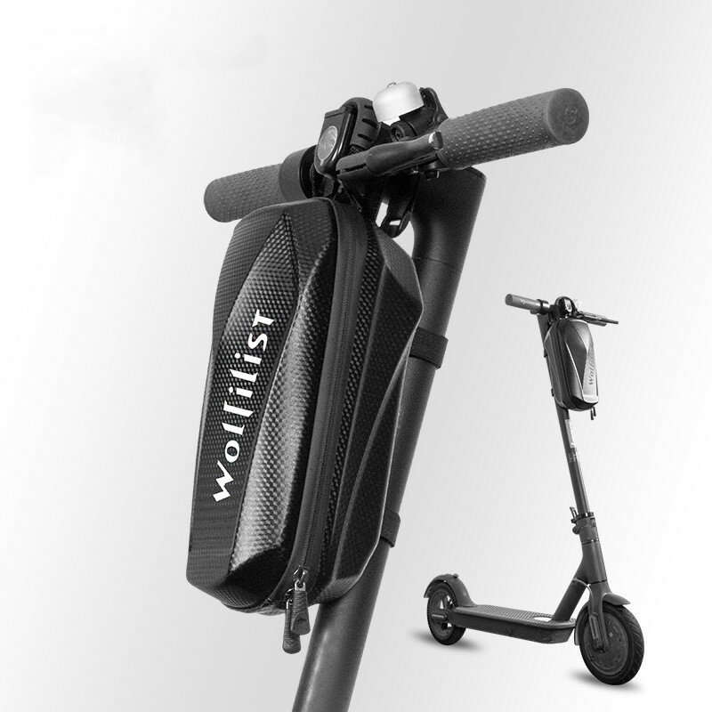 Wolfilist Electric Scooter Bag 3L Large Capacity Waterproof 0.3kg Lightweight Bicycle Front Bag for