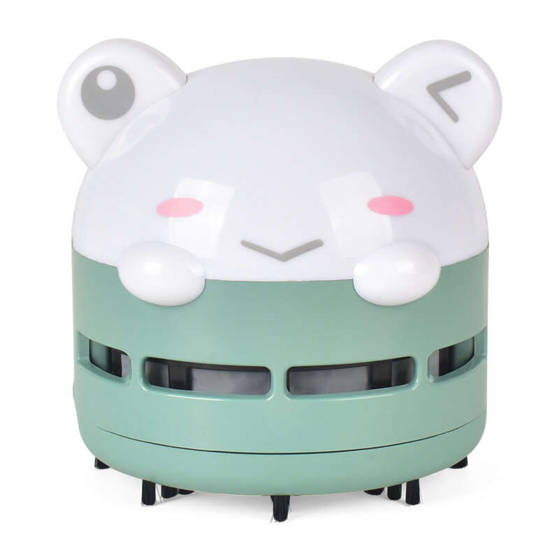 Multifunctional USB Laptop Keyboard Dust Vacuum Cleaner Three Lighting Modes Cartoon Style Rechargea