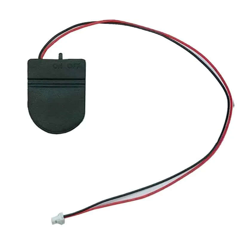 10Pcs Raspberry Pi 5 RTC Battery Box with Switch Button Battery Base Rechargeable Wiring Power Suppl