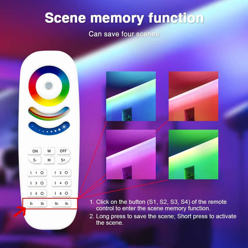 GLEDOPTO C-201P ZigBee3.0 Pro+ 5 in 1 LED Strip Controller 20A Max RGBCCT/RGBW/RGB/CCT/Dimmer Home T