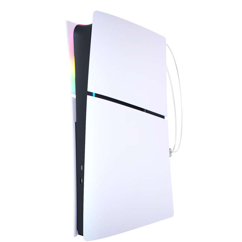 for PS5 Slim Host RGB LED Light Strip Kit Ambient Decoration Accessories APP/USB/Remote 3 Methods Co