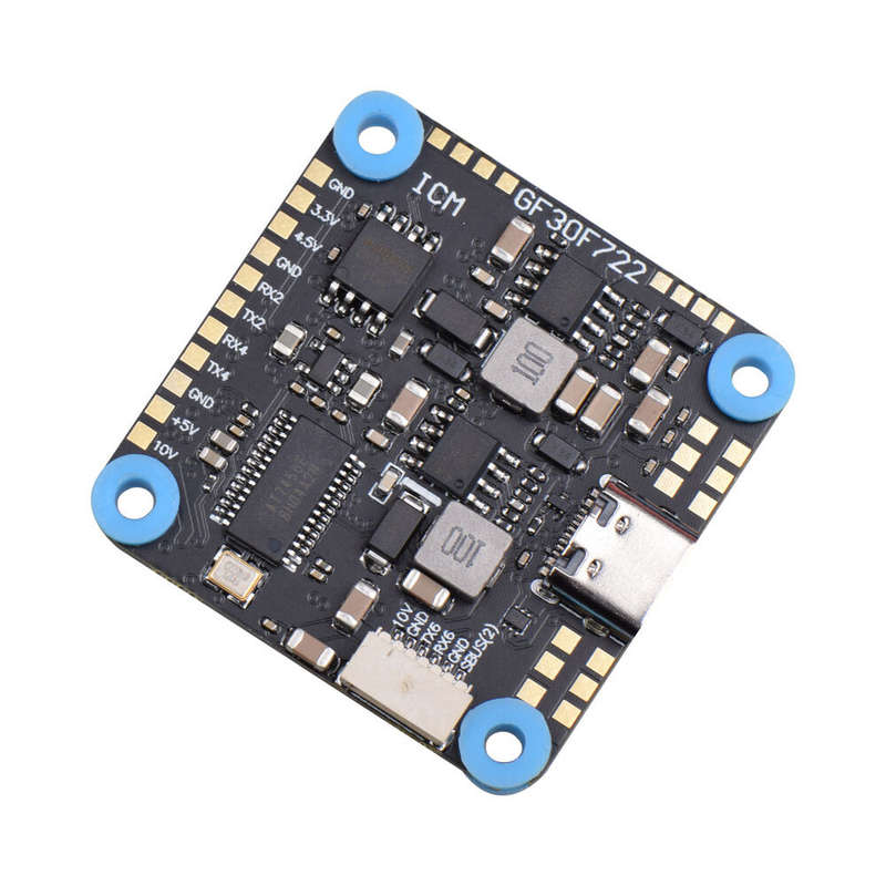 30X30mm JHEMCU GF30F722-ICM F722 Baro OSD 5V 10V Dual BEC Flight Controller 3-8S for FPV Freestyle H