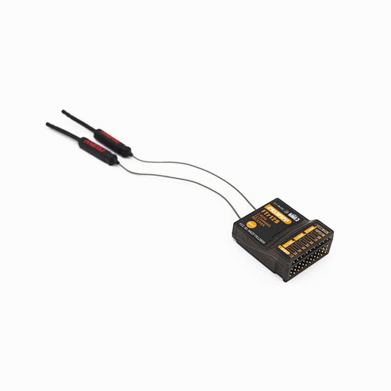 FlySky FTr12B 2.4GHz 12CH Two-Way Dual-Antenna AFHDS 3 RC Receiver PWM/PPM/i.BUS/S.BUS Output for RC