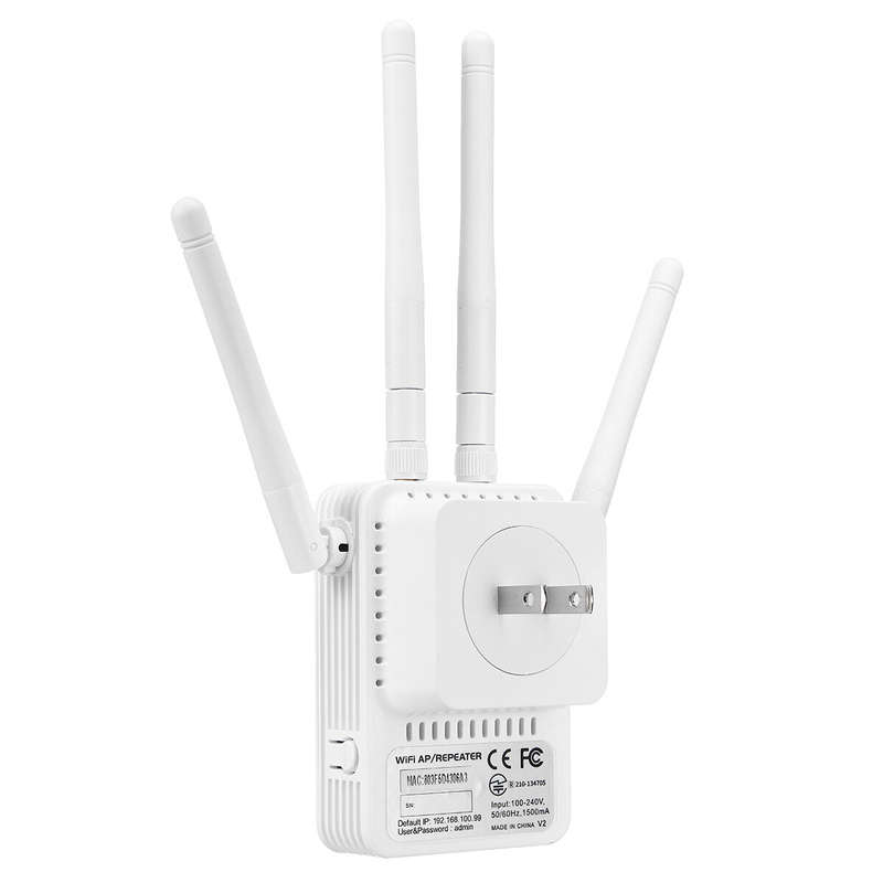1200Mbps Repeater Wifi Amplifier 5G/2.4ghz Gigabit Router Extender Booster Repeater WiFi Range Exten