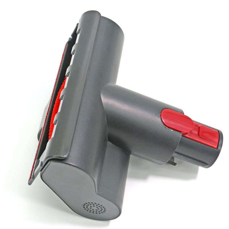 Mini Electric Turbo Brush forDyson V7 V8 V10 V11 for Mattress Sofa Chair with Rigid Bristle High-Den