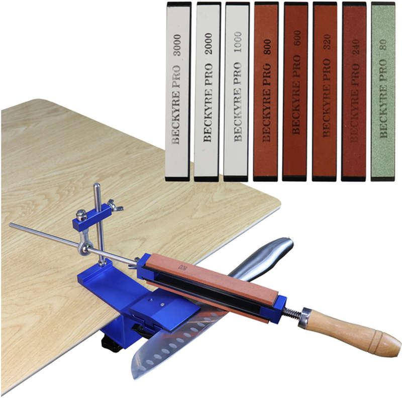 Cutter Sharpener Sharpening System Tools Fix-angle Whetstone Grinder with Grind Stones