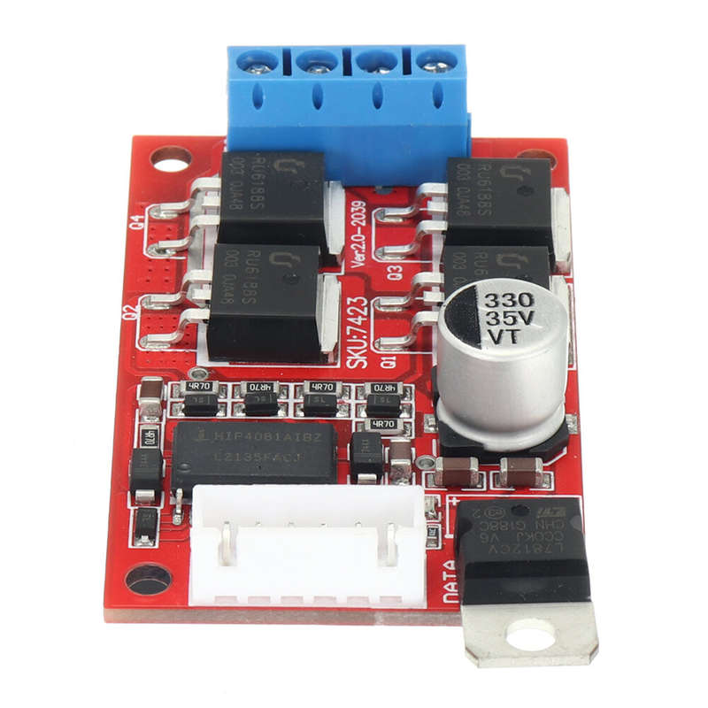 450W 20A H Bridge DC Motor Speed Controller Driver Module DC12-36V PWM Level Motor Control Switch Fo