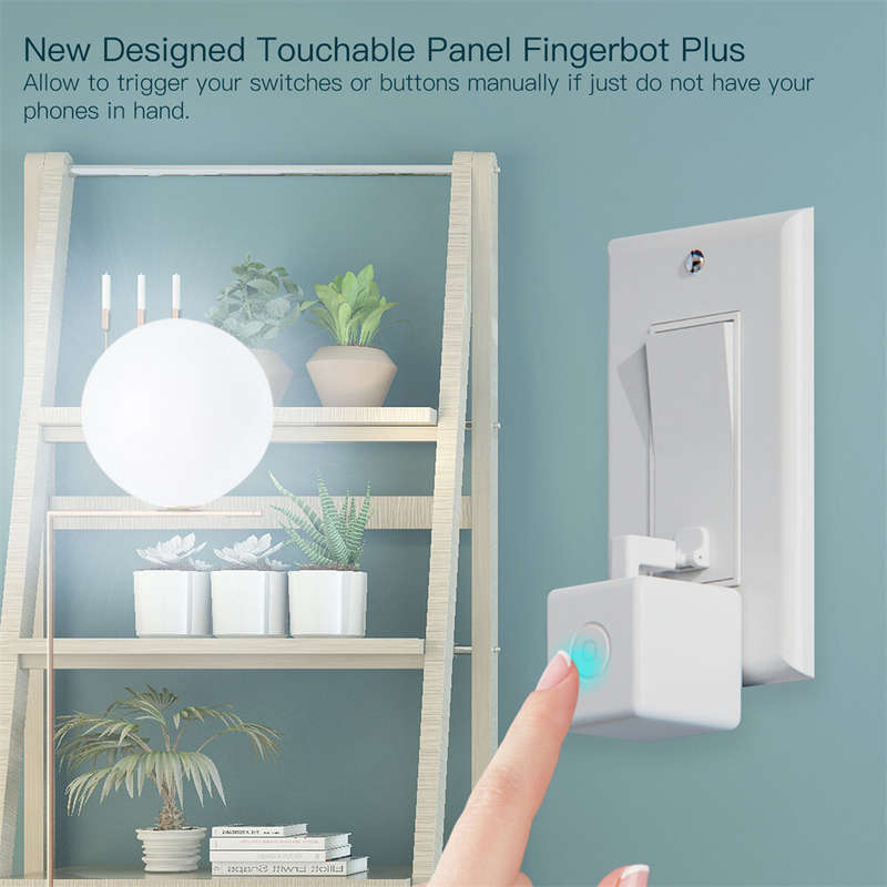 MoesHouse Tuya Fingerbot Button Pusher bluetooth finger robot App Remote Control Automatic Switch Vo