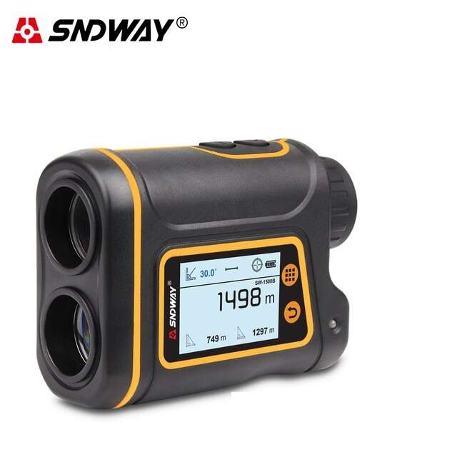 SNDWAY Telescope Laser Range Finder Digital Distance Meter SW-800/SW-1000/SW-1500 Monocular Golf Ran