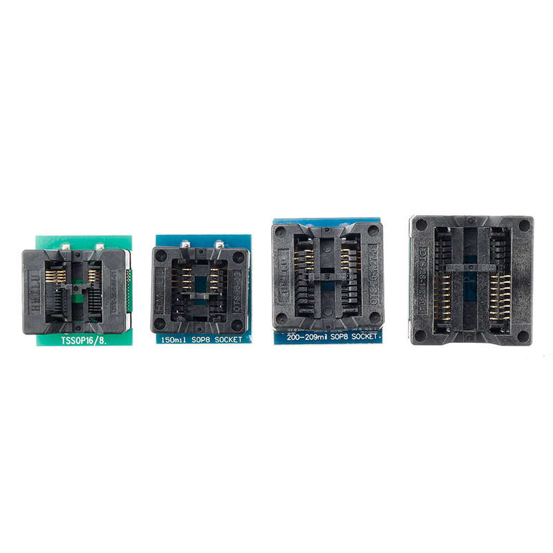Ezp2019 High-Speed Usb Spi Programmer Support24 25 93 Eeprom 25 Flash Bios Chip + 12 Adapters