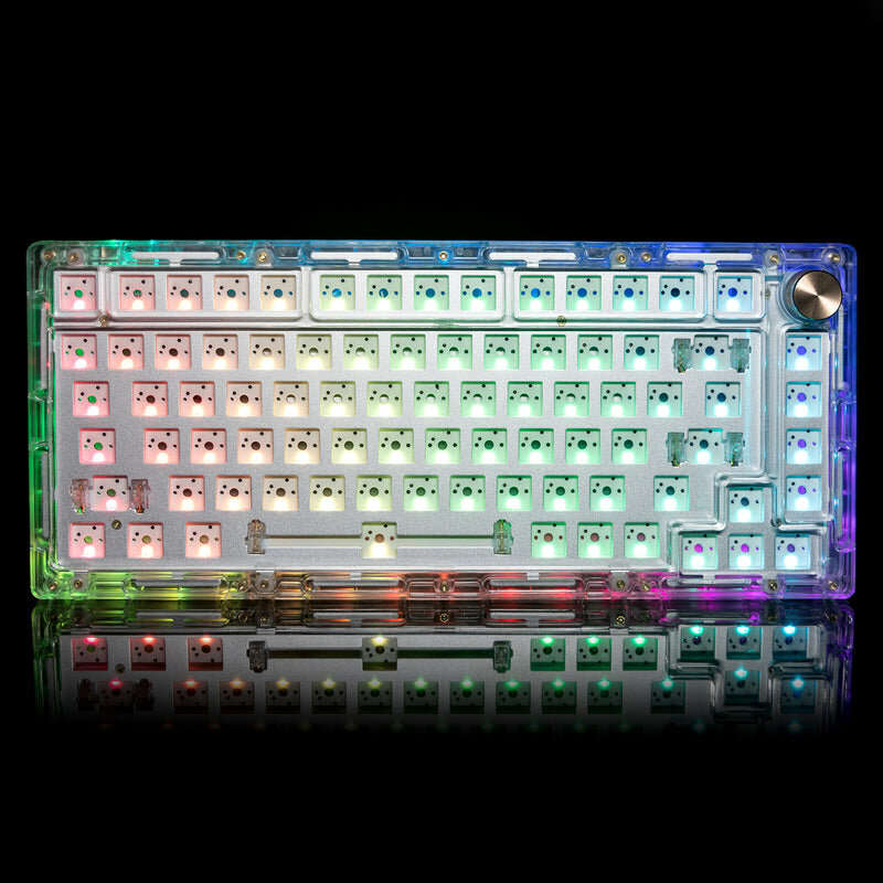 Gamakay SN75 75% Mechanical Keyboard Kit VIA Programmable Hot Swap Tri-Mode bluetooth/Type-C/2.4G Wi