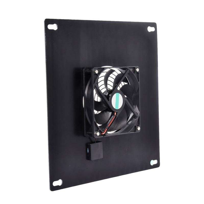 5W Solar Cooling Fan Monocrystalline Solar Panel Ventilation Fan Solar Powered Exhaust Fan Greenhous