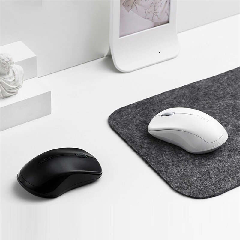 RAPOO 1680 Wireless Mouse Ergonomic Mouse 1000 DPI Silent 3 Buttons For MacBook Cuomputer PC Tablet