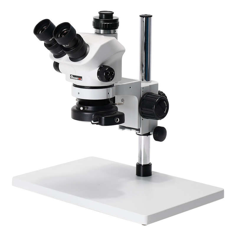 7-50X High-Definition Trinocular Stereo Microscope With 10-Inch Integrated Microscope Camera For Mob
