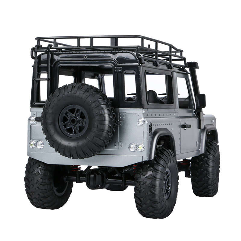 Silver - MNRC MN99S KIT 1/12 4WD RC Car DIY Unassembled for Land Rover Rock Crawler LED Light Climbi