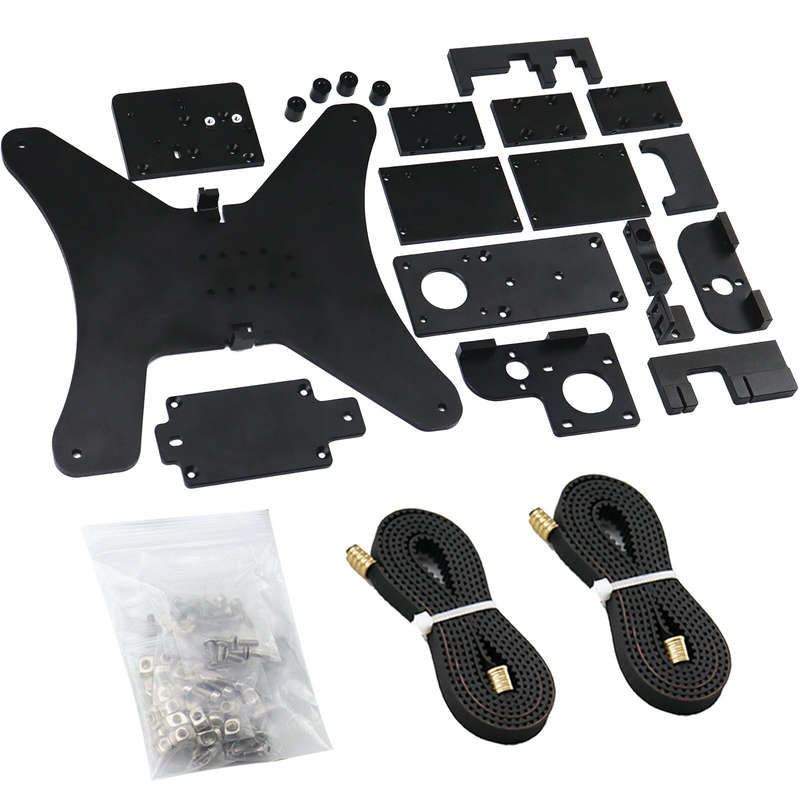 Ender 3 V2/Pro 3D Printer Upgrade Kit Black Knight kit and Belt Screws for Genuine Hiwin Linear Rail
