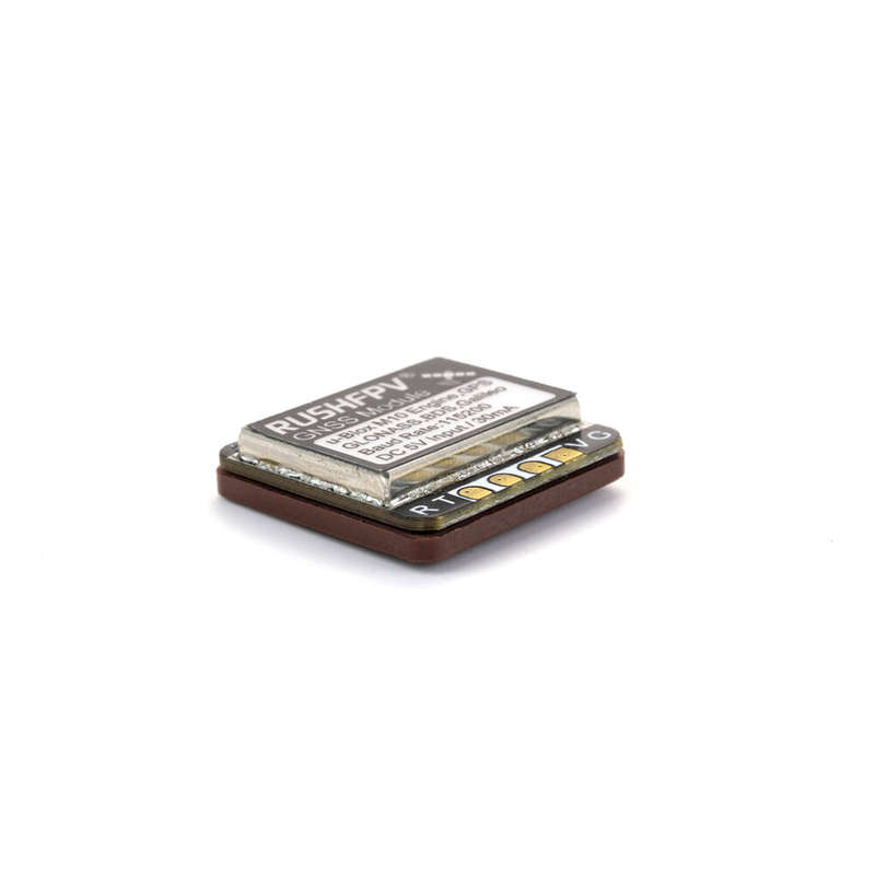 RUSHFPV GNSS Mini M10 GPS Module 10HZ Rate Built-in Ceramic Antenna for RC Airplane FPV Freestyle Dr