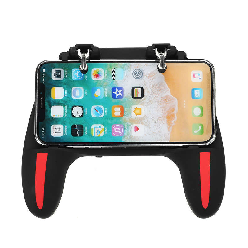 H10 Four-finger Rechargeable Mobile Phone Radiator Artifact Multi-function Grip Universal Quick Game