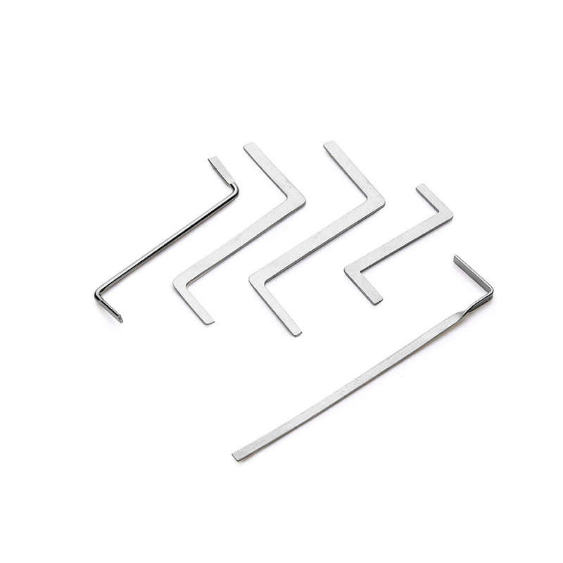 12PCS Lock Pick Set Locksmith Supplies Broken Key Auto Extractor Remove Hooks Stainless Steel DIY Ha