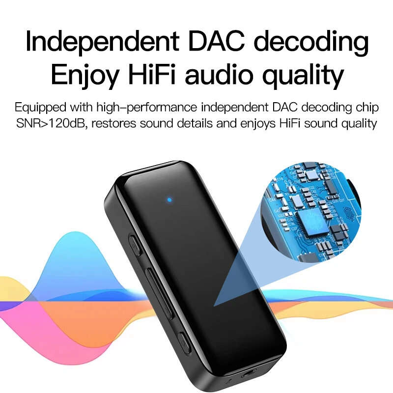 Y3 2 In 1 bluetooth Transmitter Receiver HiFi Sound AUX bluetooth Car Adapter Wireless Audio Transmi