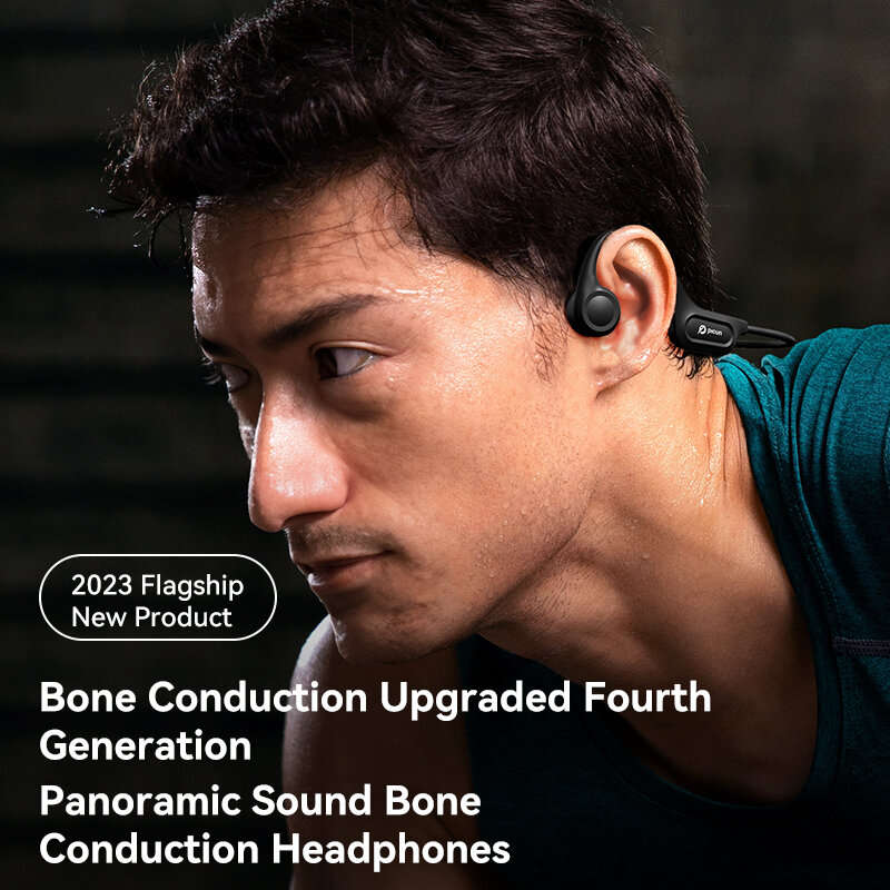 Picun T1 Bone Conduction Earbuds bluetooth Earphone 360 Panoramic Sound Low Latency IPX7 Waterproof