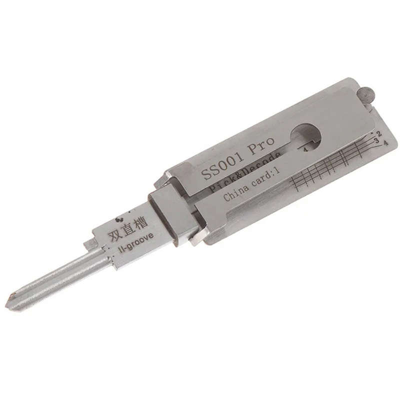 1PC 2 in 1 tools KW1 SS001Pro KW5 SC1 SC4 Decoder Locks Professional Hand Locksmith Tool for All Typ