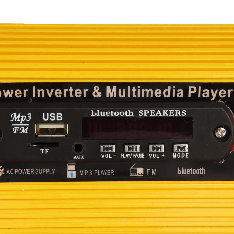 600W Car Power Inverter Modified Sine Wave Solar Inverter Power Inverter & MP3