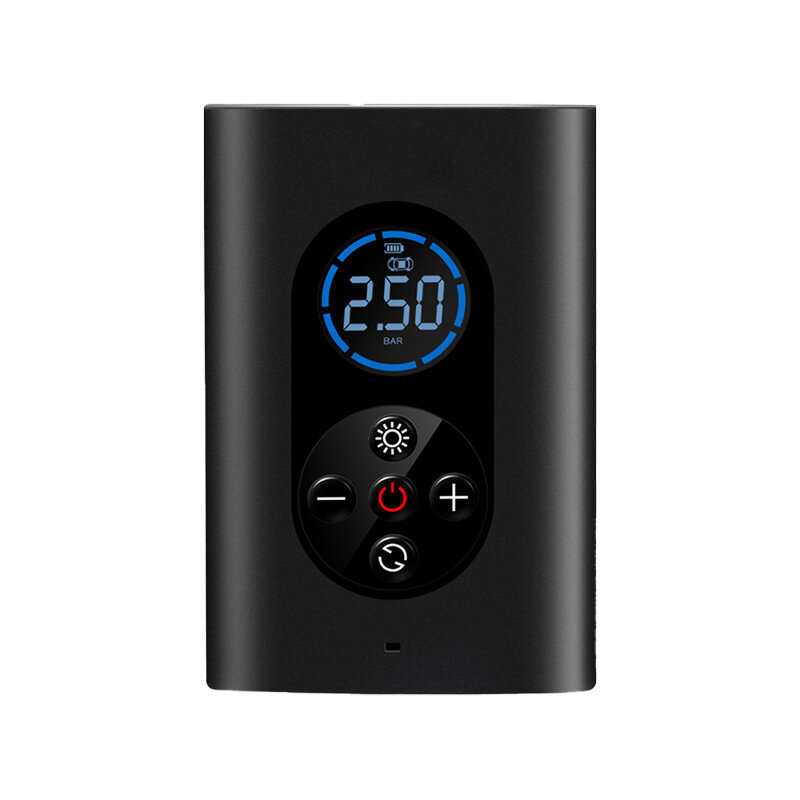 BIKIGHT 150PSI 4-in-1 Wireless Air Pump 80W Power 4000mAh USB Rechargeable LED Display 0.38KG Lightw