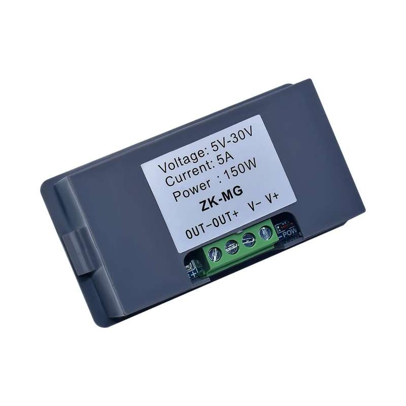 ZK-MG DC 5-30V 12V 24V 5A DC Motor Controller PWM Adjustable Speed Digital Display Encoder Duty Rati