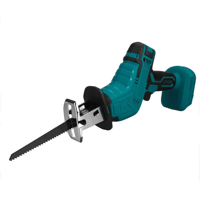VIOLEWORKS 18V Cordless Reciprocating Saw Body With 4 Saw Blades Woodworking Pruning Saw For Makita