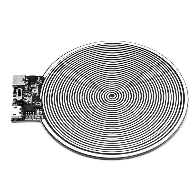 DC 5V Type-C/Micro USB Schumann Waves Ultra-Low Frequency Pulse Generator Sleep Improver Circular Sc