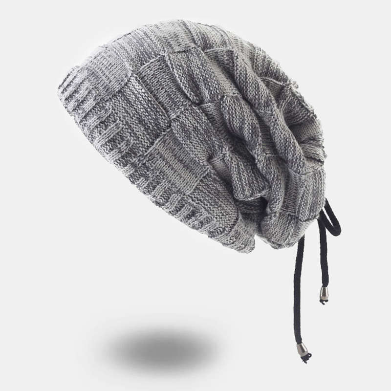 Unisex Multi-purpose Plus Velvet Winter Outdoor Keep Warm Neck Protection Headgear Scarf Wool Hat Be