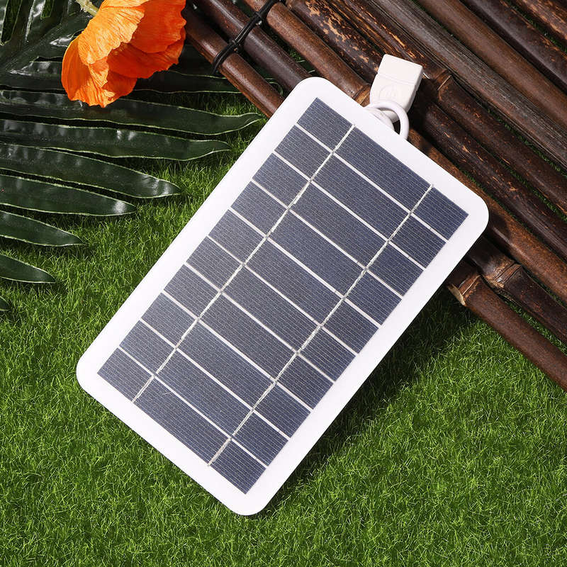 5V 400mA Solar Panel 2W Output USB Outdoor Portable Solar System for Cell Mobile Phone Chargers Devi