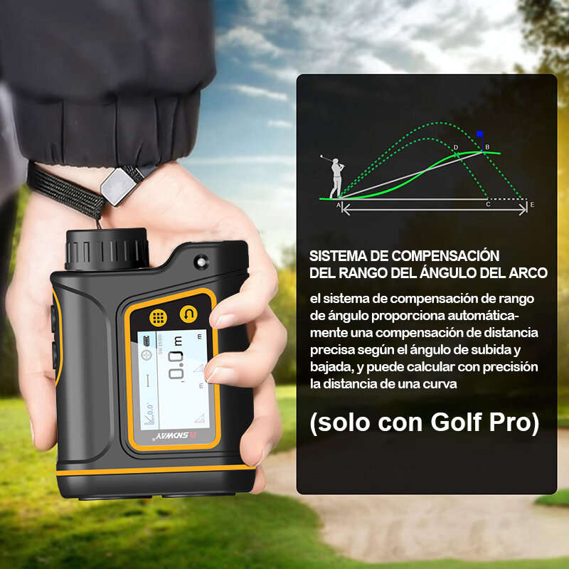 SNDWAY Telescope Laser Range Finder Digital Distance Meter SW-800/SW-1000/SW-1500 Monocular Golf Ran
