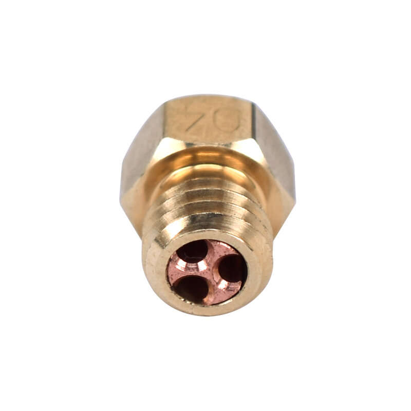 3D Printer Nozzle MK8 Clone CHT Nozzle M6 High Flow Copper For 1.75MM Filament Brass Copper Print He