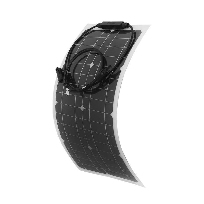 30W Solar Panel Kit Flexible Solar Panels 12V High Efficiency Solar Powered Panel For Fishing Bait B