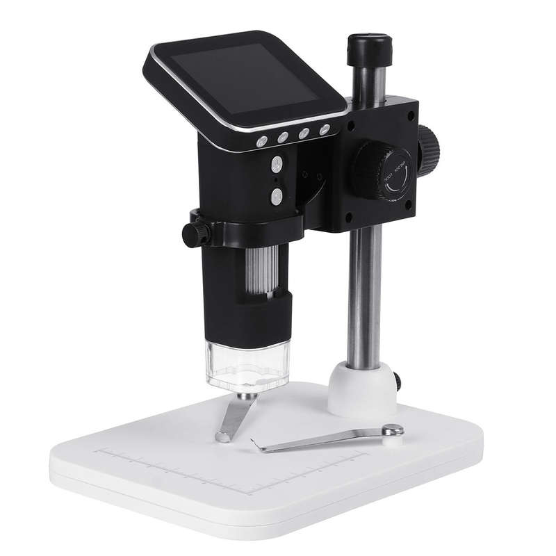 500X Digital Microscope Electronic Video Microscope 3.5 Inch Hd Lcd Soldering Microscope Phone Repai