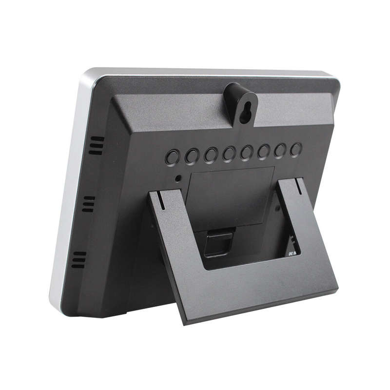 2022 Newest FanJu Weather Station Touch Screen Wireless Indoor Outdoor Thermometer Table Clock with