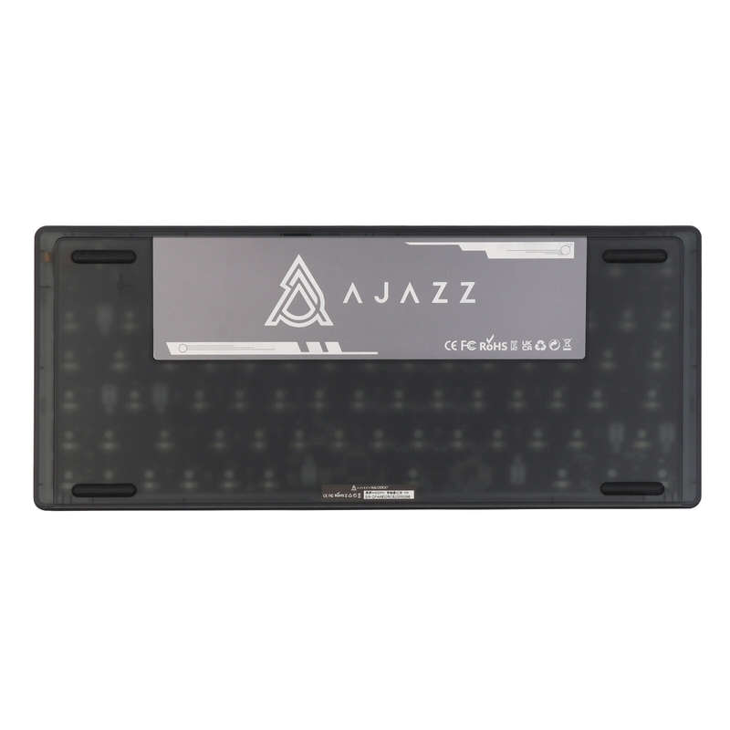 Ajazz AK832 75% LowProfile Mechanical Gaming Keyboard Gasket-mounted Bluetooth 5.1/2.4G Wireless & T