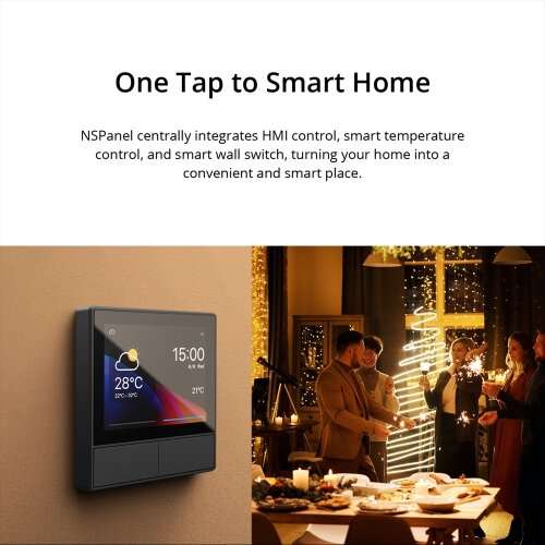 SONOFF NSPanel Smart Scene Wall Switch EU US Wifi Smart Thermostat Display Switch All-in-One Control