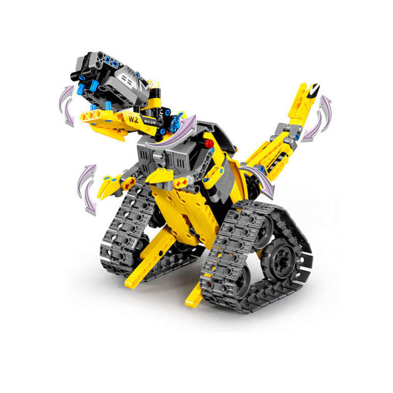 3in1 2.4GHz 4CH Technical RC Car Robot Racing Car Stem Building Blocks Toys Remote Control Truck Bri